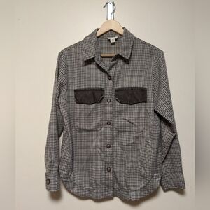 R.G. Kane Plaid Shirt Jacket – Size S – Made in USA – Minor Flaws, Great Look